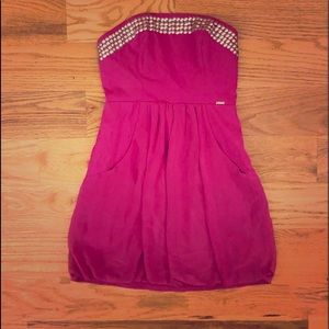 NEW!! PINK GUESS MINI DRESS